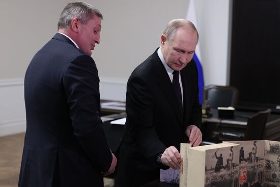 Russia Putin Volgograd Region Governor
