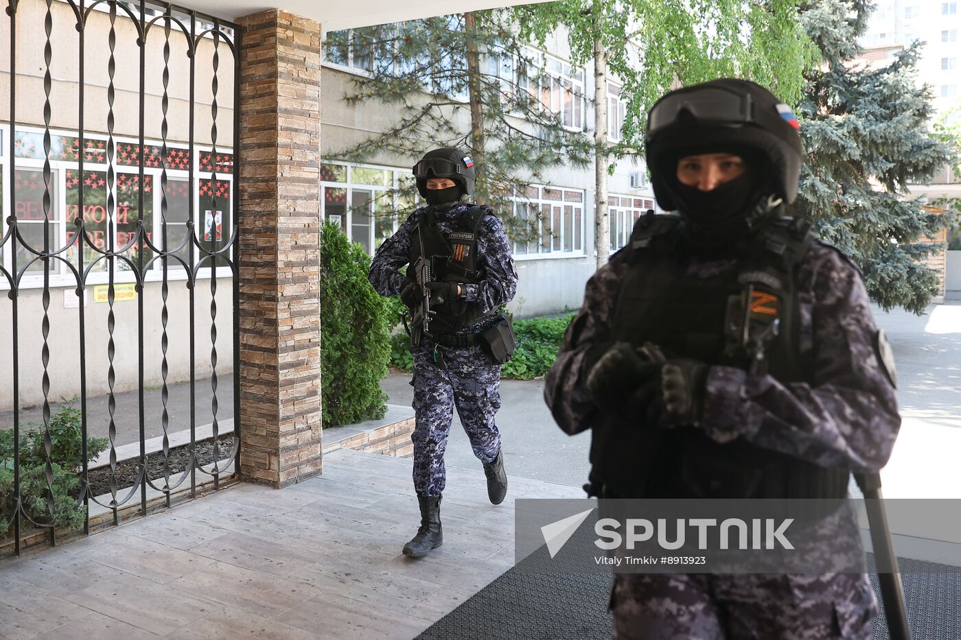 Russia Anti Terrorism Drills