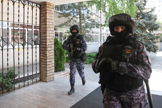 Russia Anti Terrorism Drills