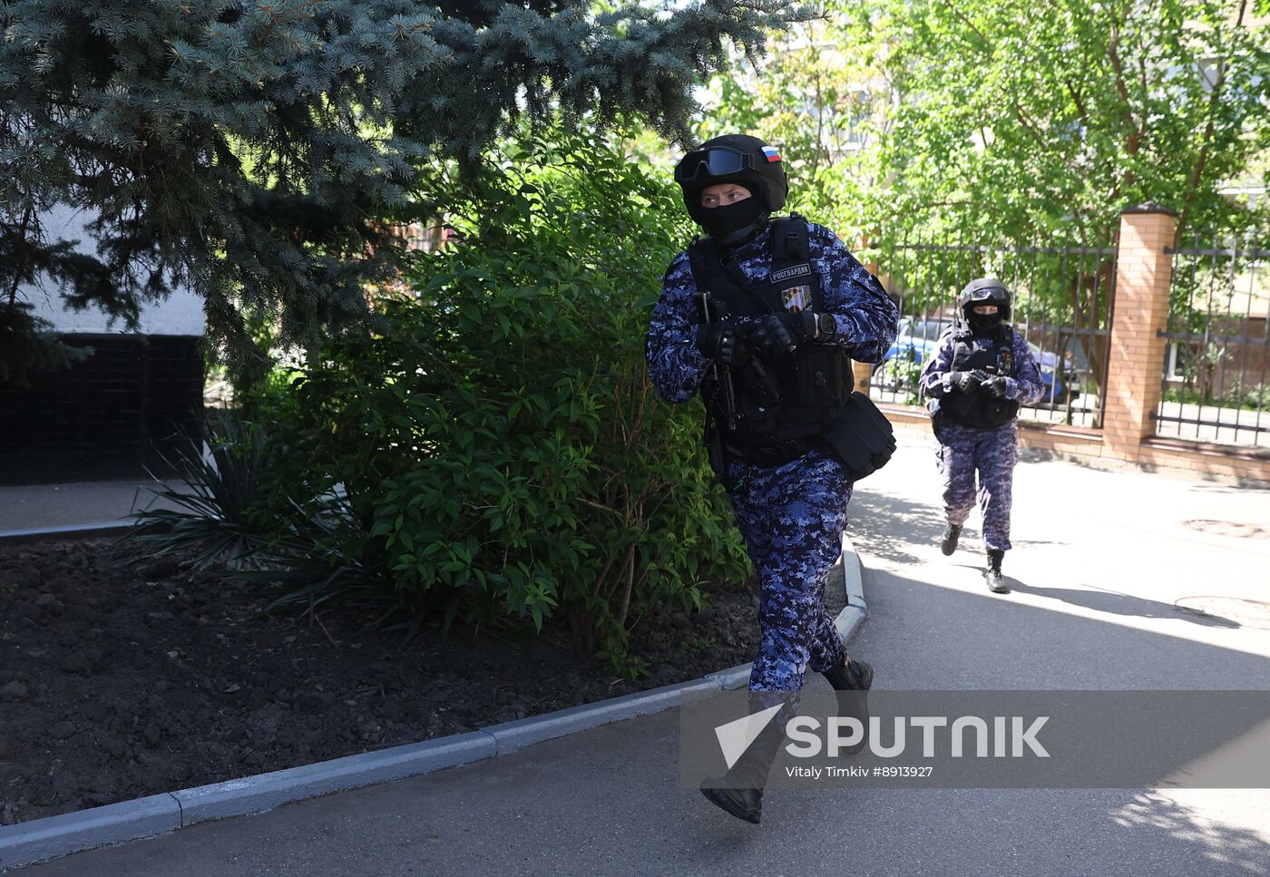 Russia Anti Terrorism Drills