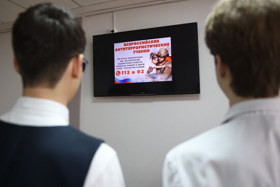 Russia Anti Terrorism Drills