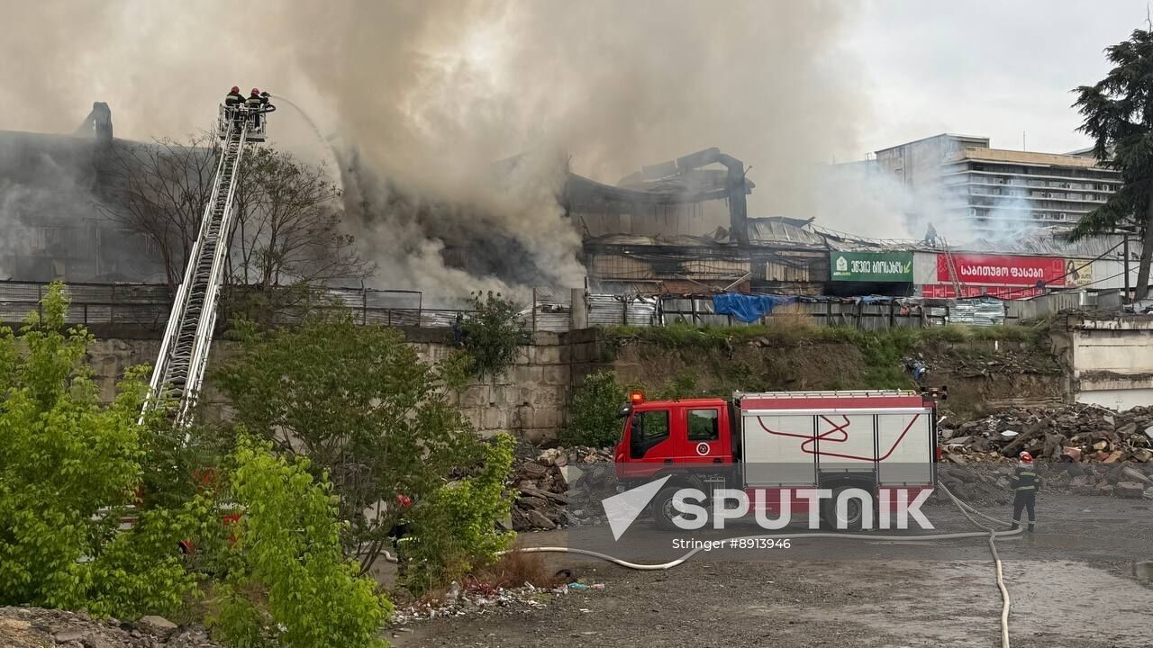 Georgia Market Fire