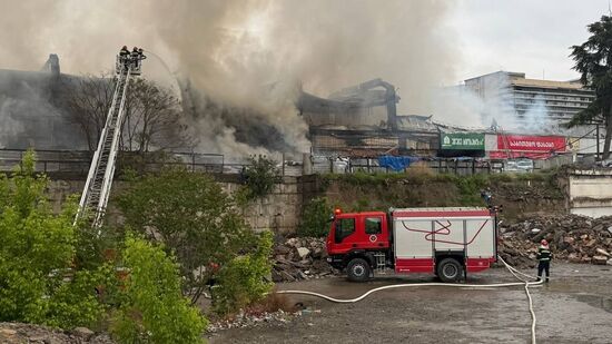 Georgia Market Fire