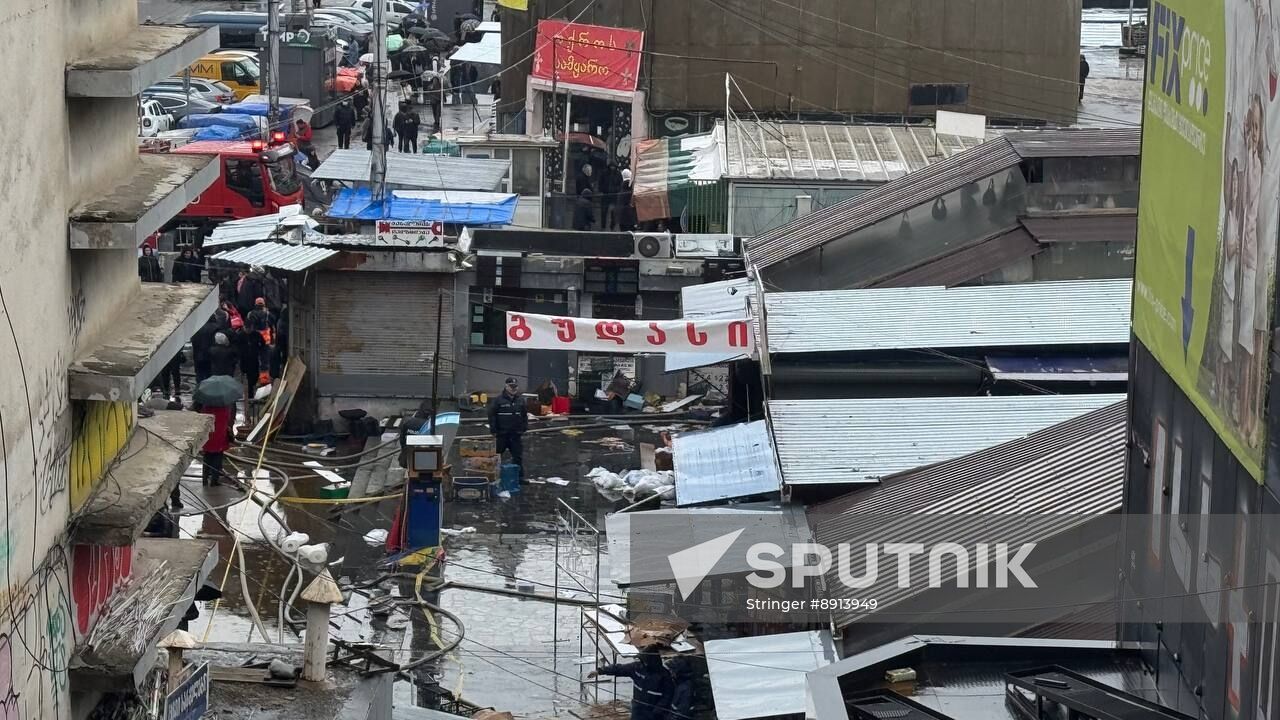 Georgia Market Fire