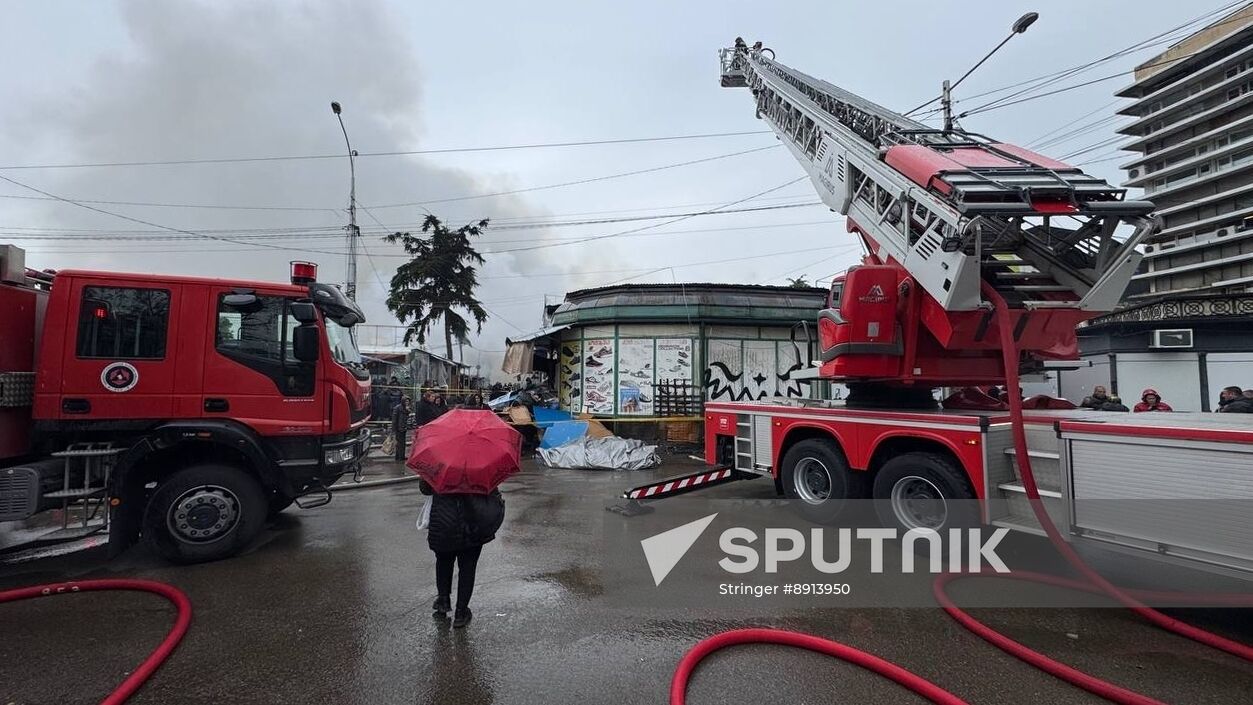 Georgia Market Fire