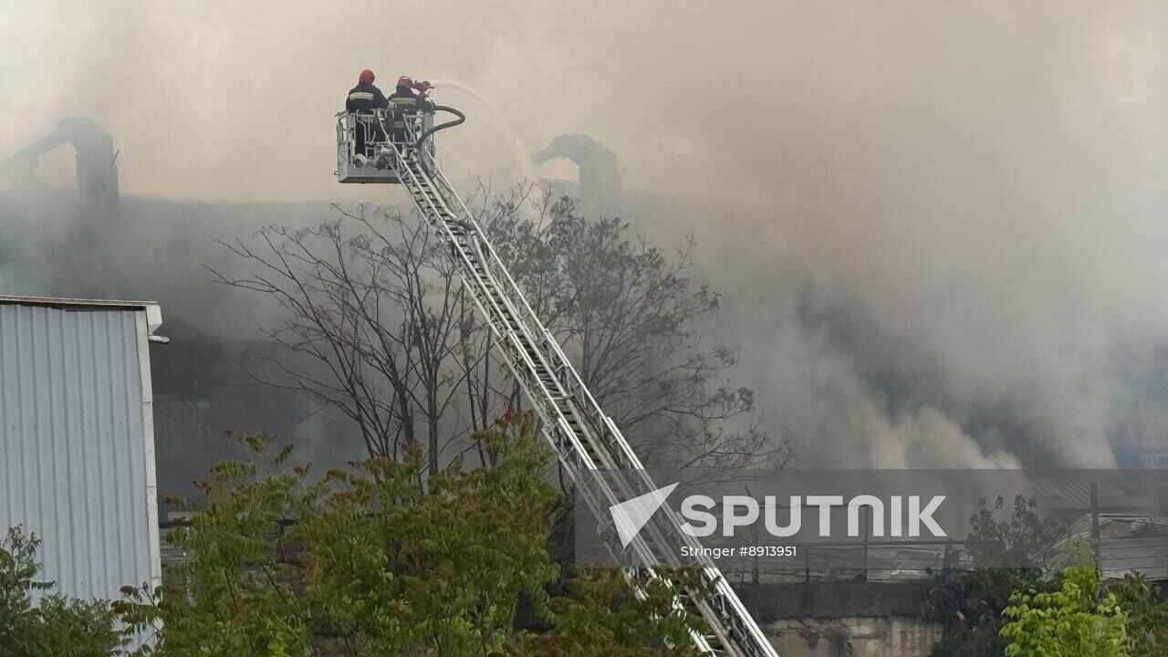 Georgia Market Fire