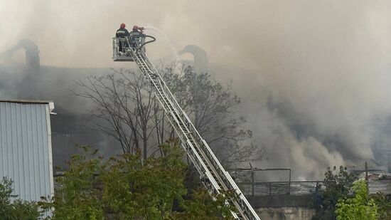 Georgia Market Fire