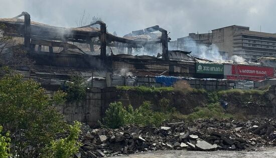 Georgia Market Fire