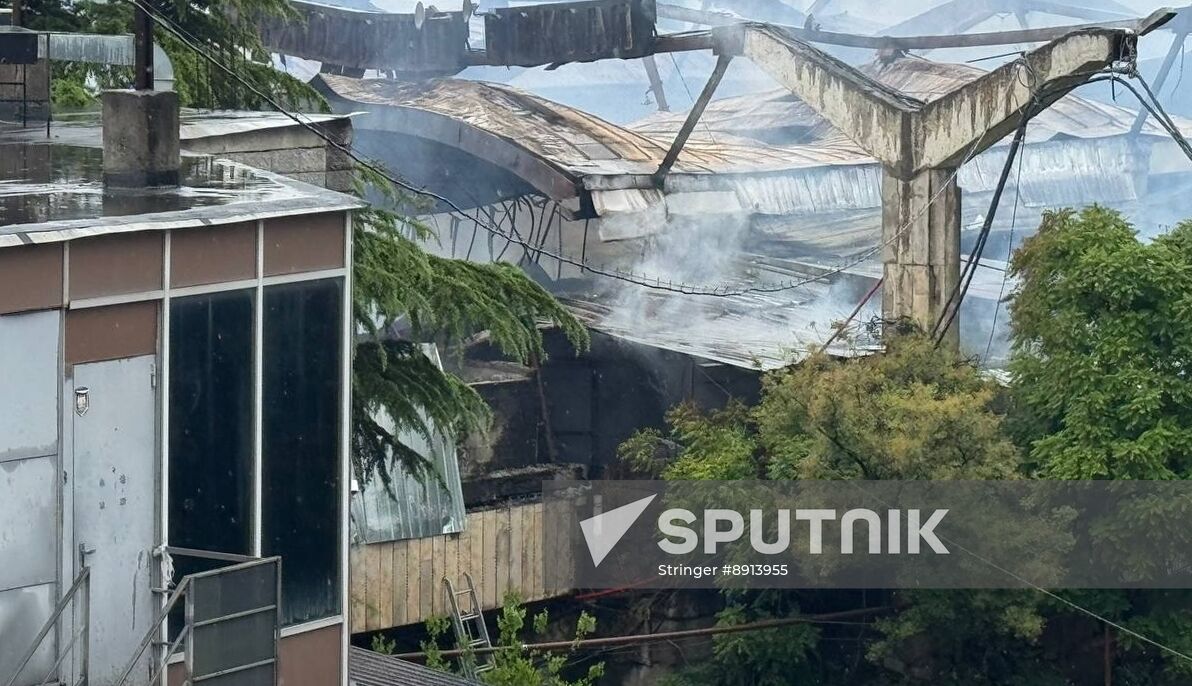 Georgia Market Fire
