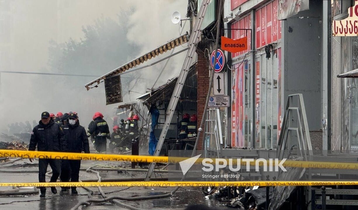 Georgia Market Fire