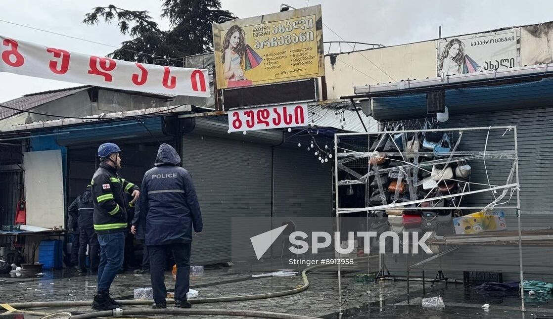 Georgia Market Fire