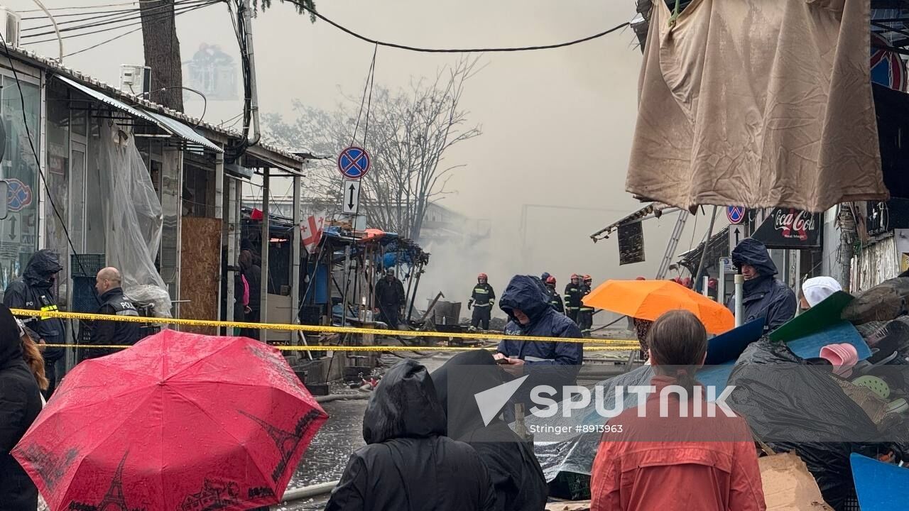 Georgia Market Fire
