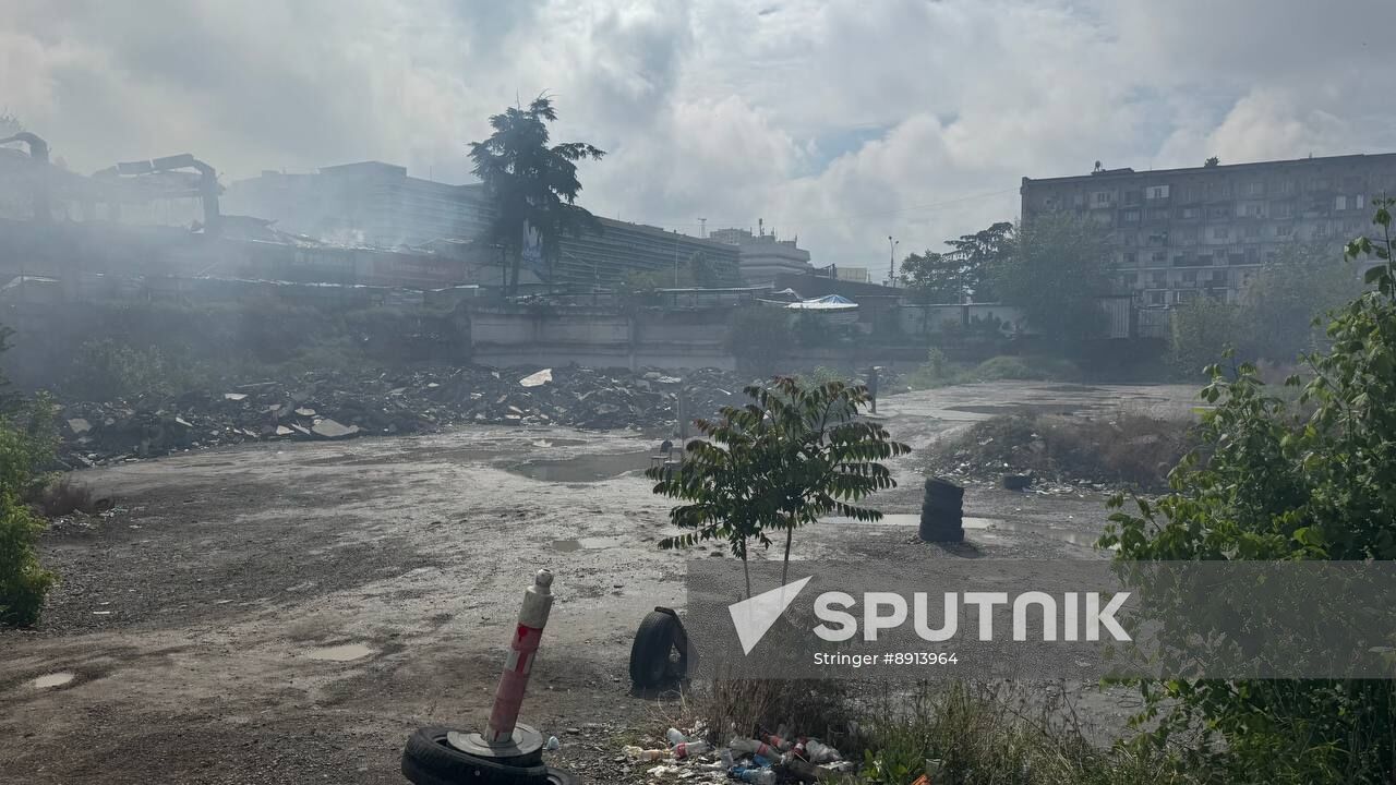 Georgia Market Fire