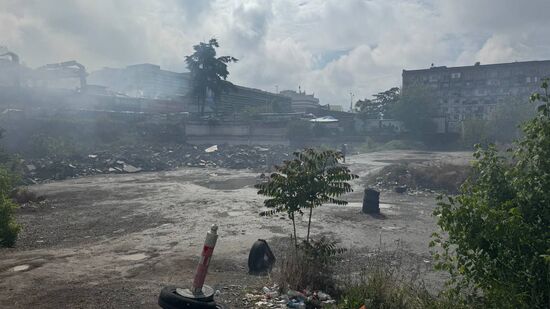 Georgia Market Fire