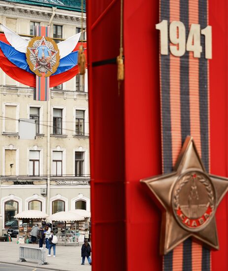 Russia WWII Victory Day Preparations