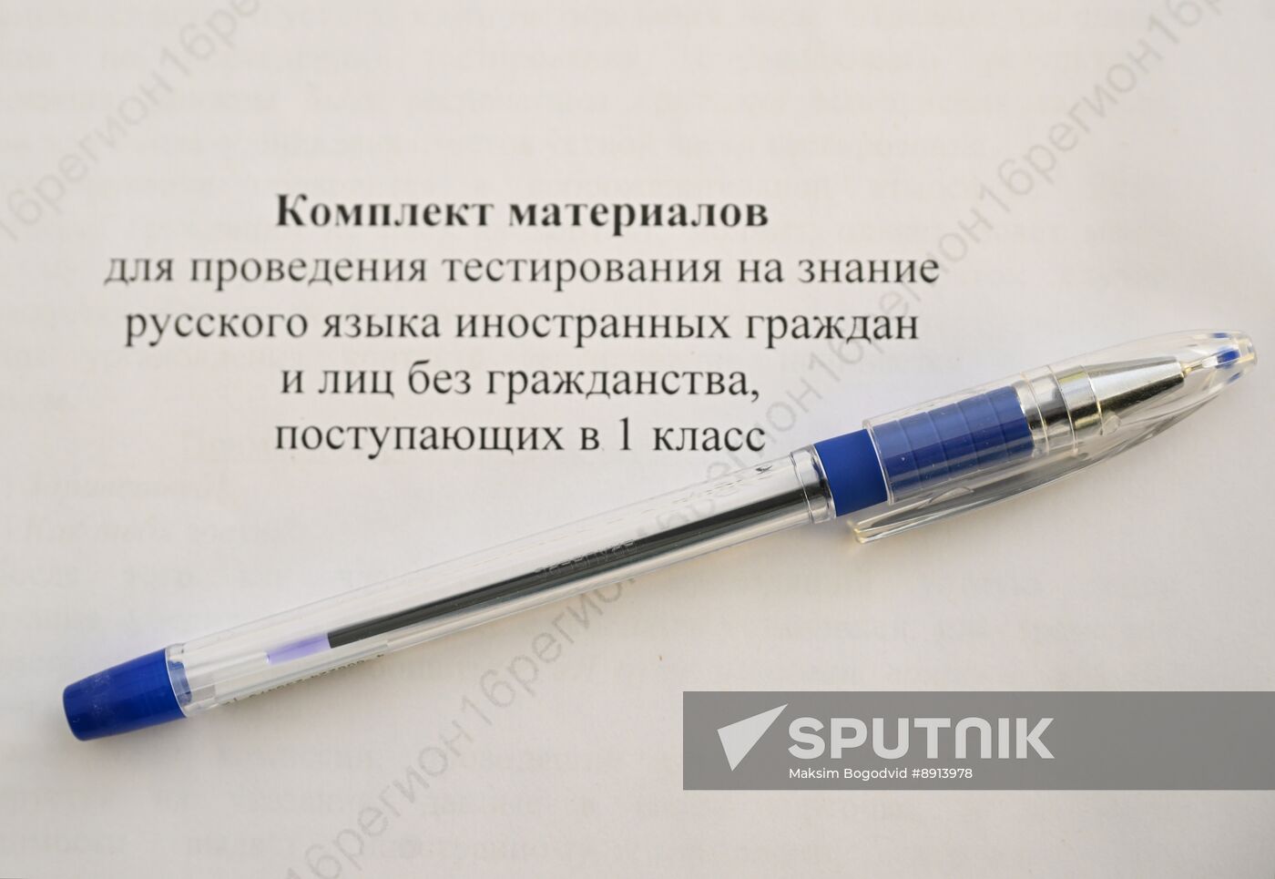 Russia Migrant Children Language Test