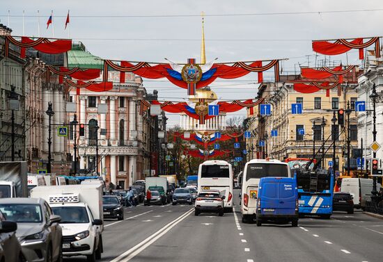Russia WWII Victory Day Preparations