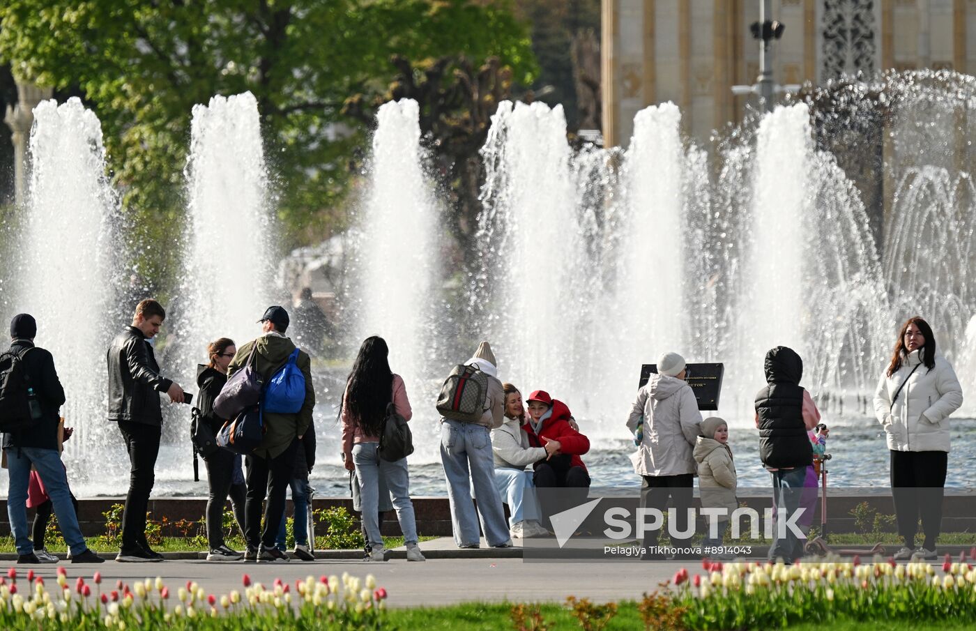 Russia Fountain Season