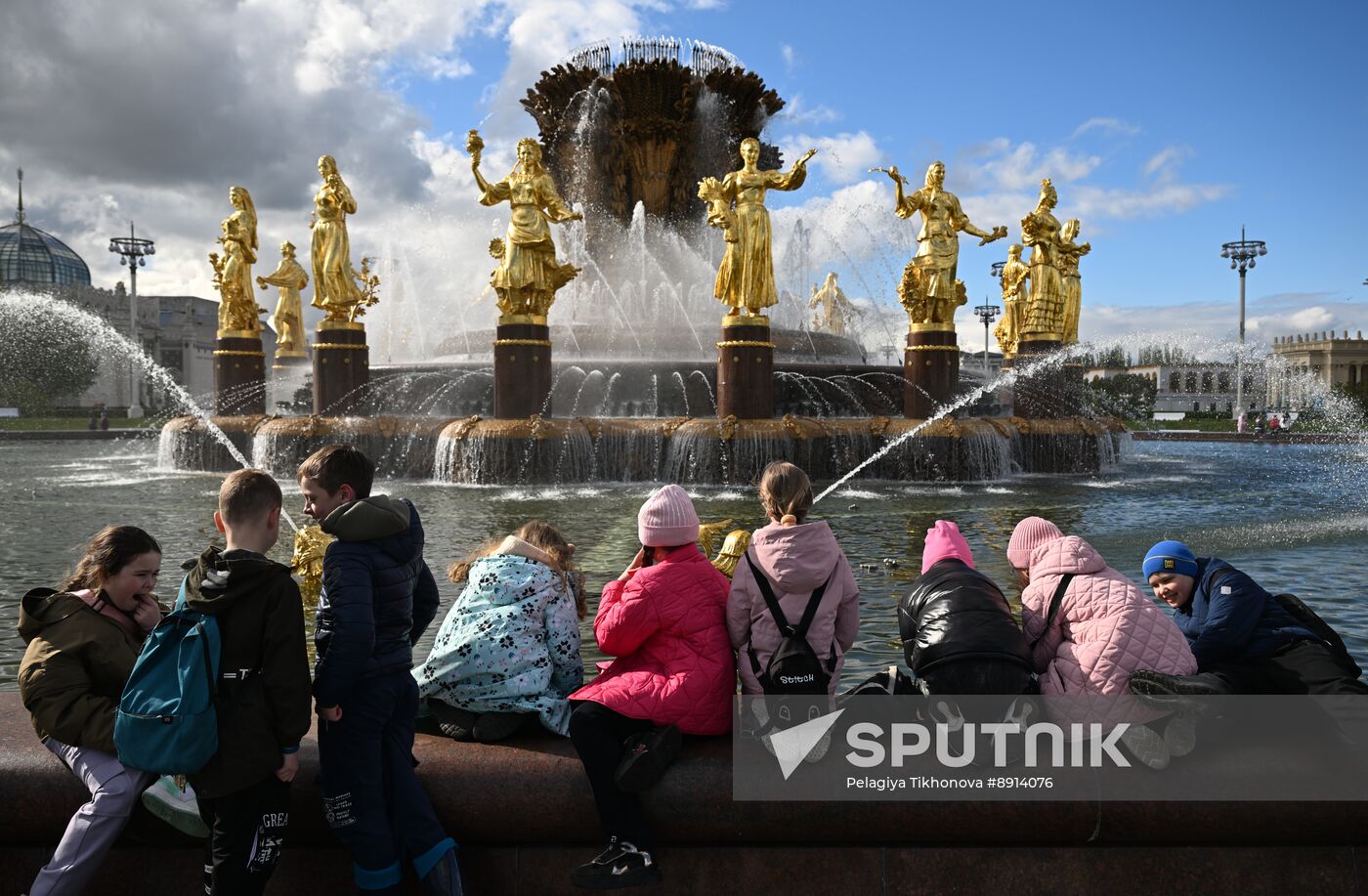 Russia Fountain Season