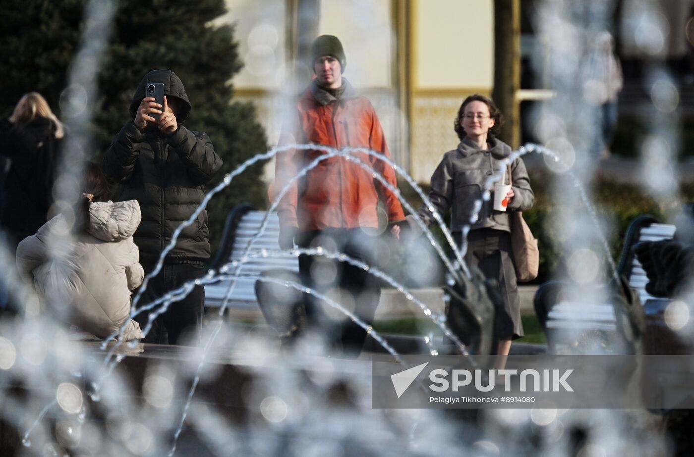 Russia Fountain Season
