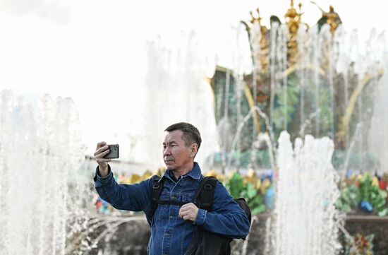 Russia Fountain Season