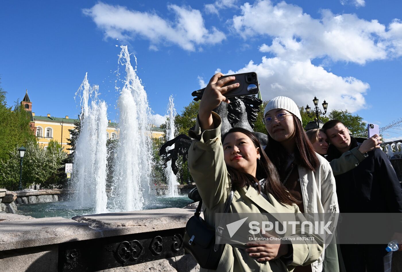 Russia Fountain Season