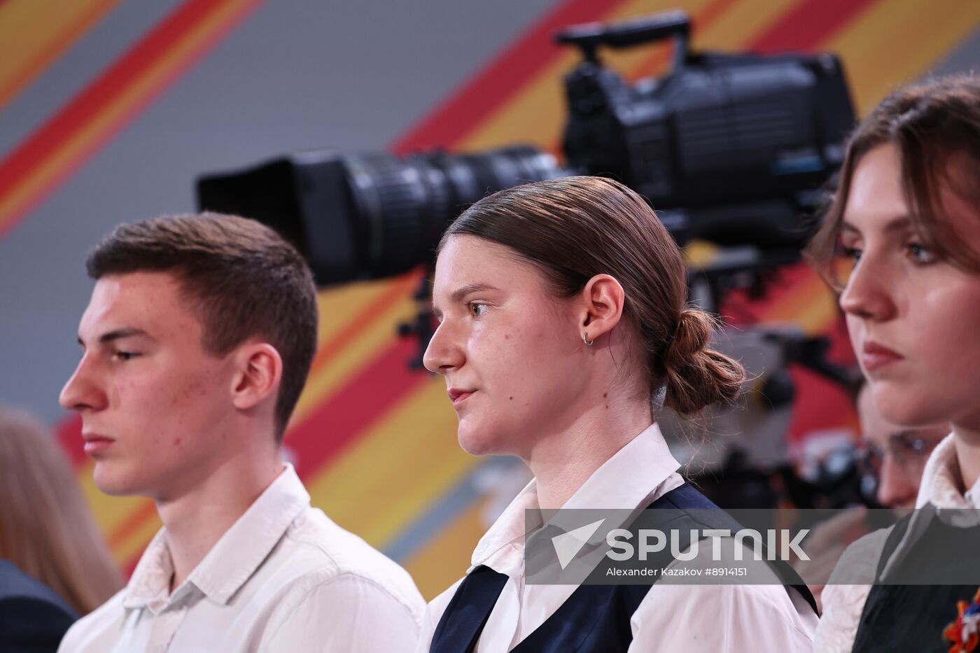 Russia Putin Znaniye Pervye Educational Marathon