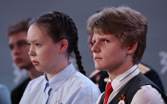 Russia Putin Znaniye Pervye Educational Marathon