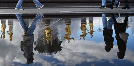 Russia Fountain Season