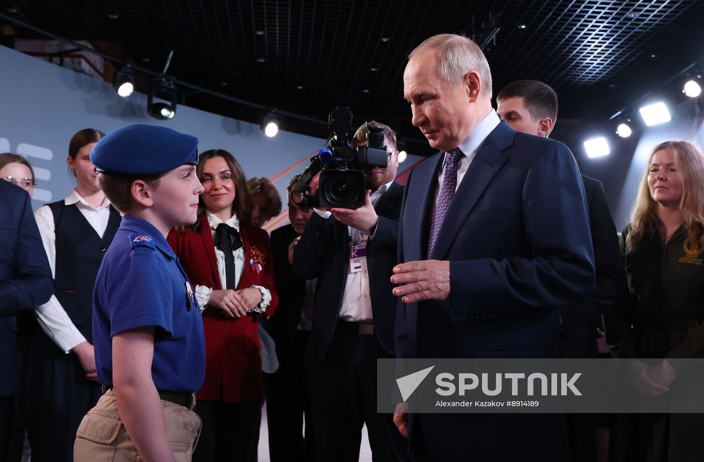 Russia Putin Znaniye Pervye Educational Marathon