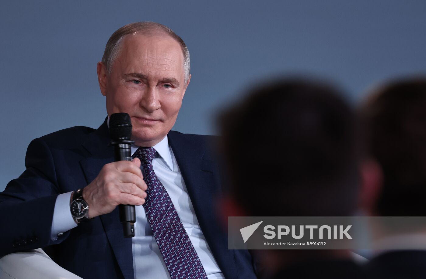 Russia Putin Znaniye Pervye Educational Marathon