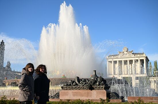 Russia Fountain Season