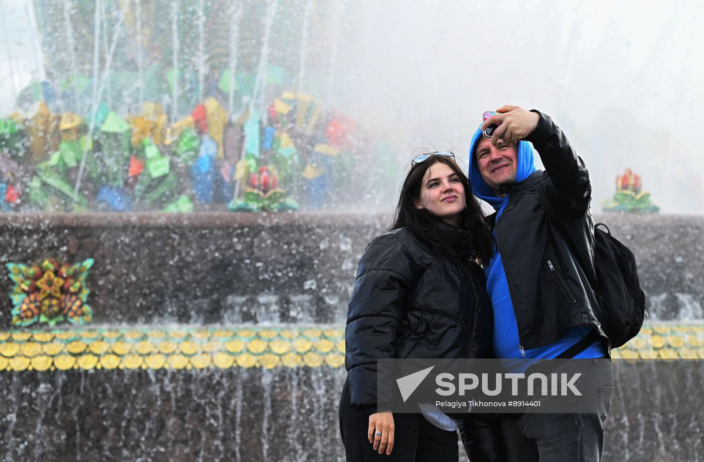 Russia Fountain Season