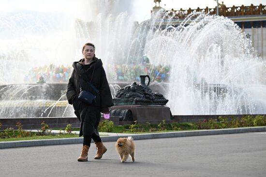 Russia Fountain Season