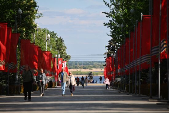Russia WWII Victory Day Preparations