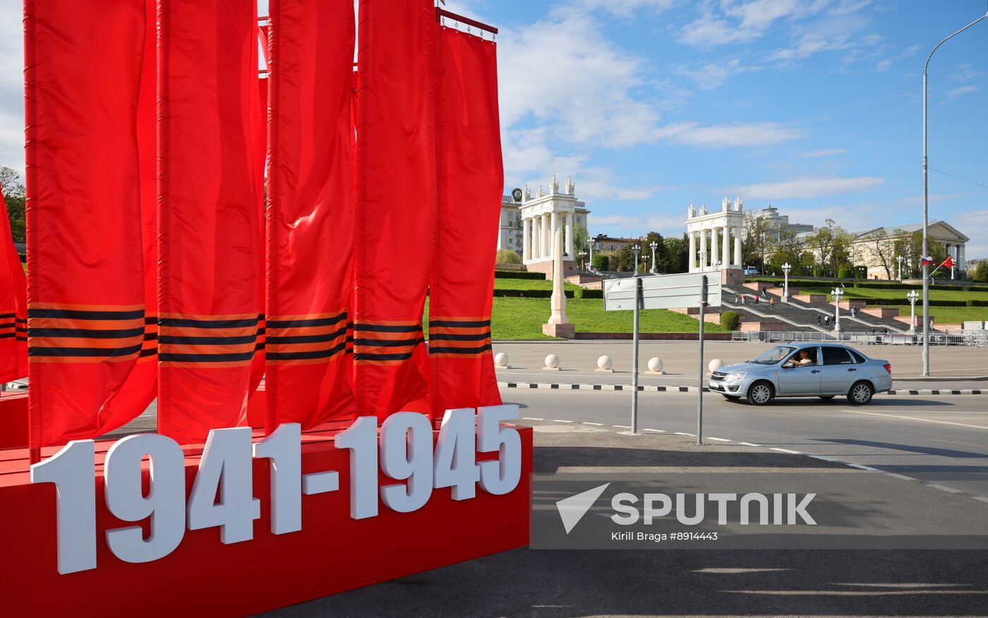 Russia WWII Victory Day Preparations
