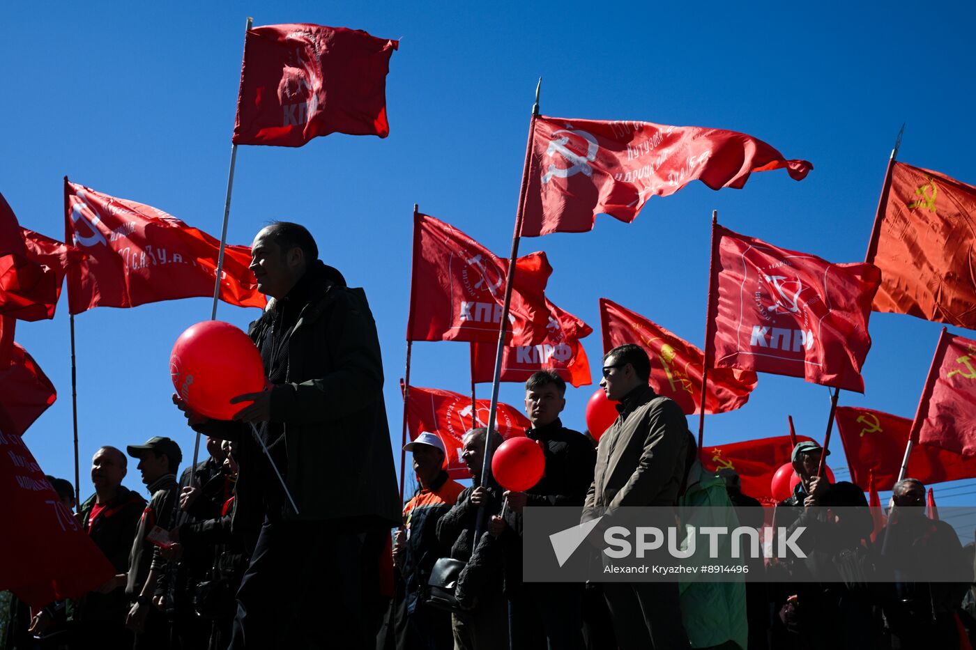 Russia Regions May Day