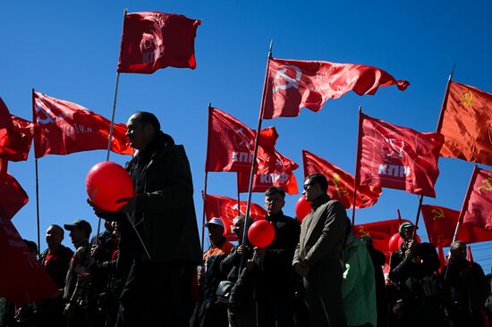 Russia Regions May Day