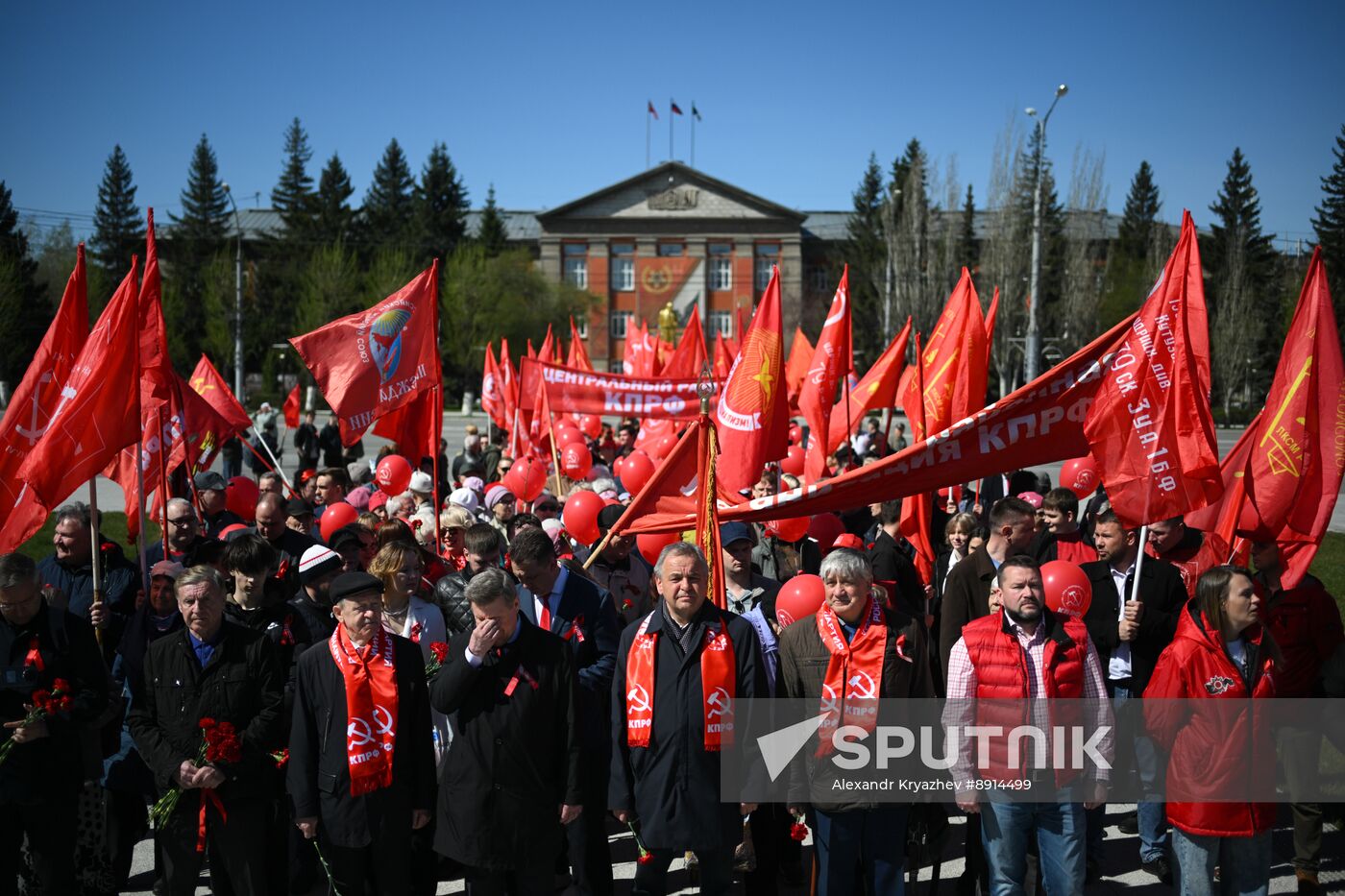 Russia Regions May Day