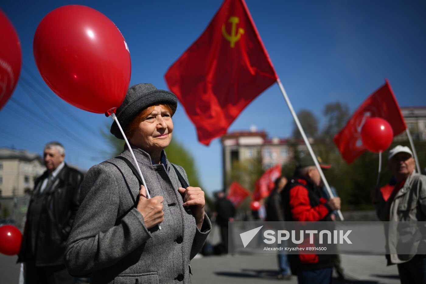 Russia Regions May Day