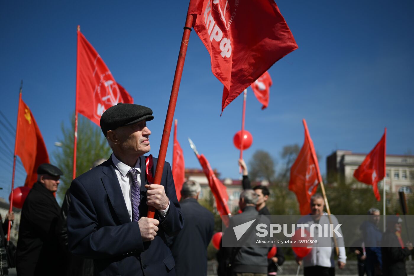 Russia Regions May Day