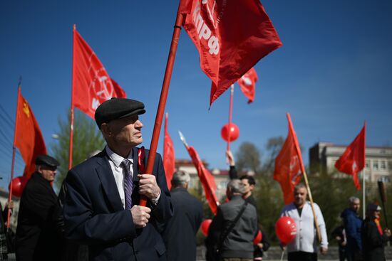Russia Regions May Day