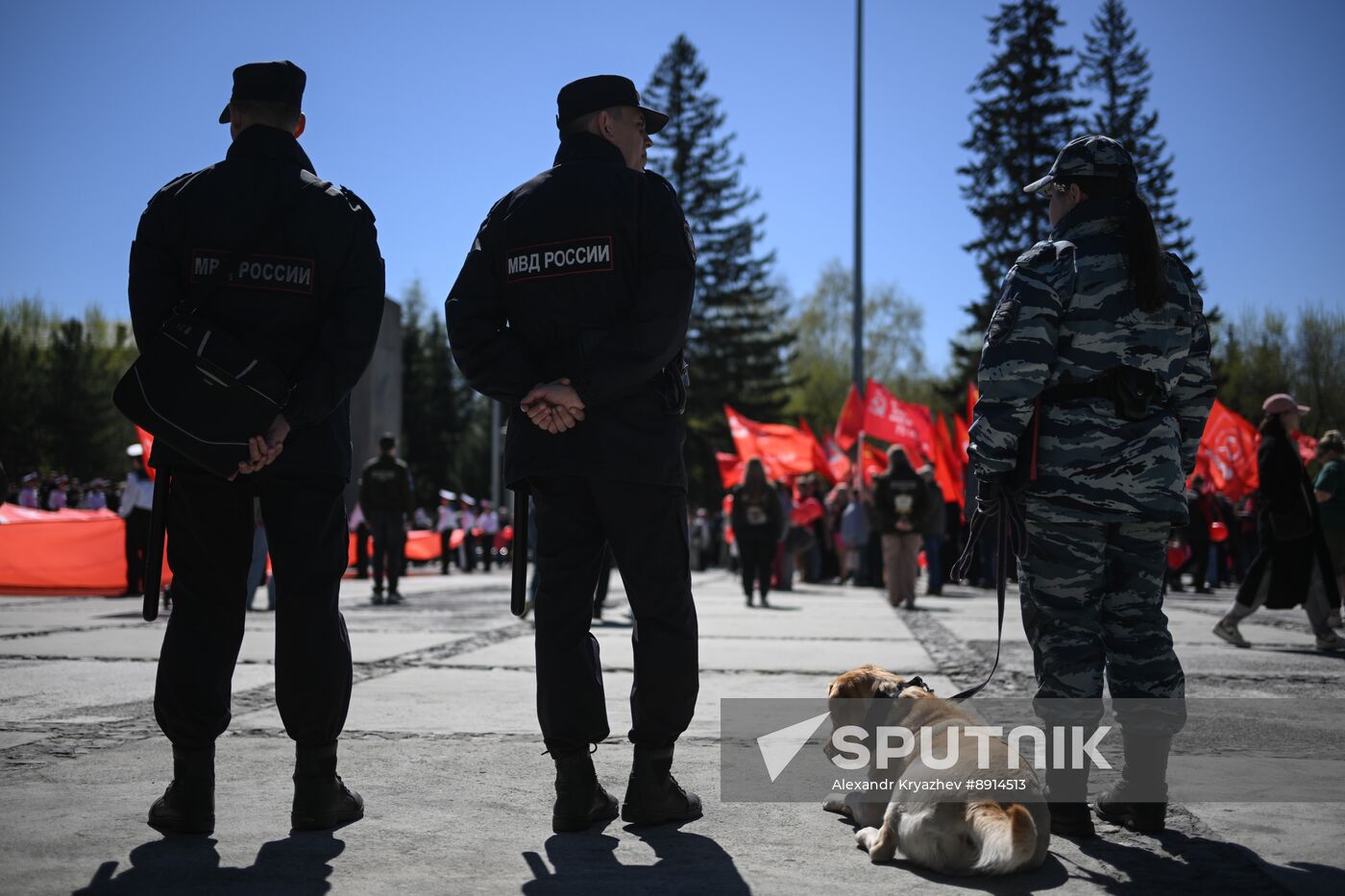 Russia Regions May Day