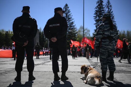 Russia Regions May Day