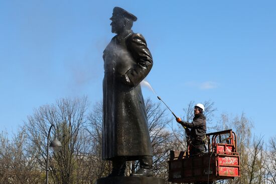 Russia Regions WWII Victory Day Preparations