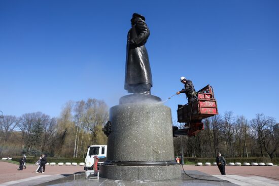 Russia Regions WWII Victory Day Preparations