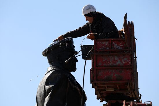 Russia Regions WWII Victory Day Preparations