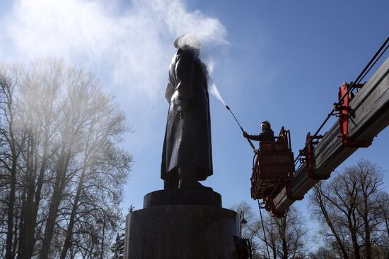 Russia Regions WWII Victory Day Preparations