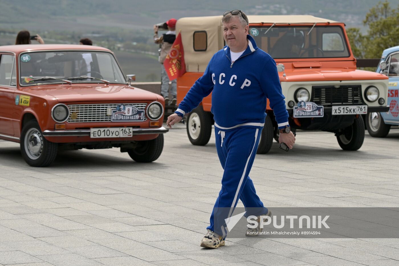 Russia Soviet-Era Classic Cars Exhibition