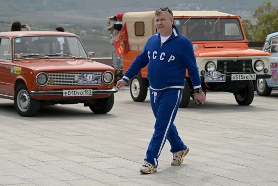 Russia Soviet-Era Classic Cars Exhibition